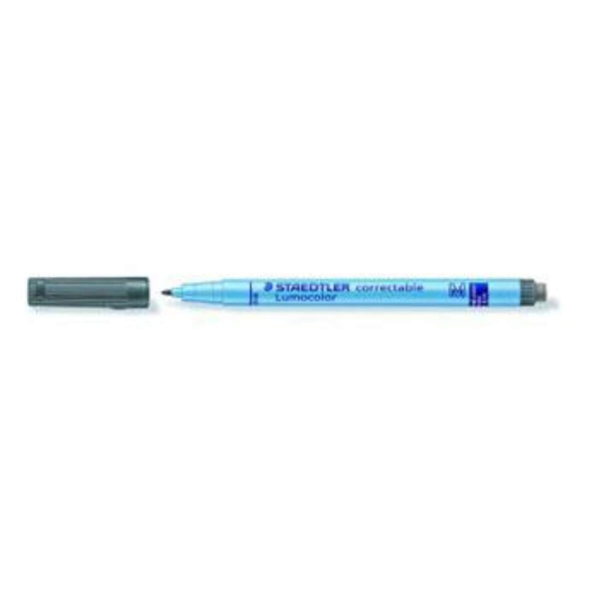 STAEDTLER® Lumocolor correctable Folienstift M, schwarz