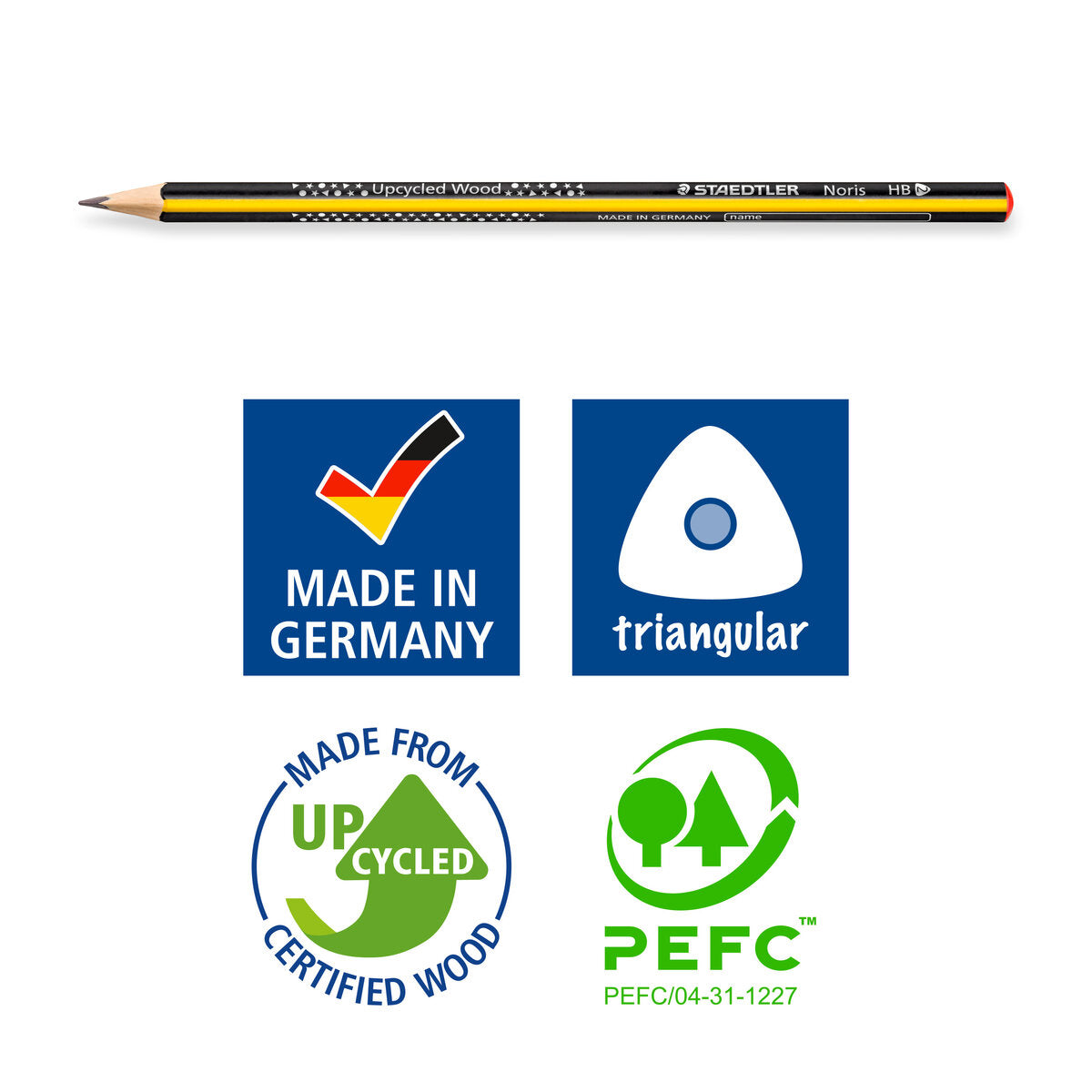 STAEDTLER® Noris® 183 Bleistift HB 100% PEFC 100% PEFC