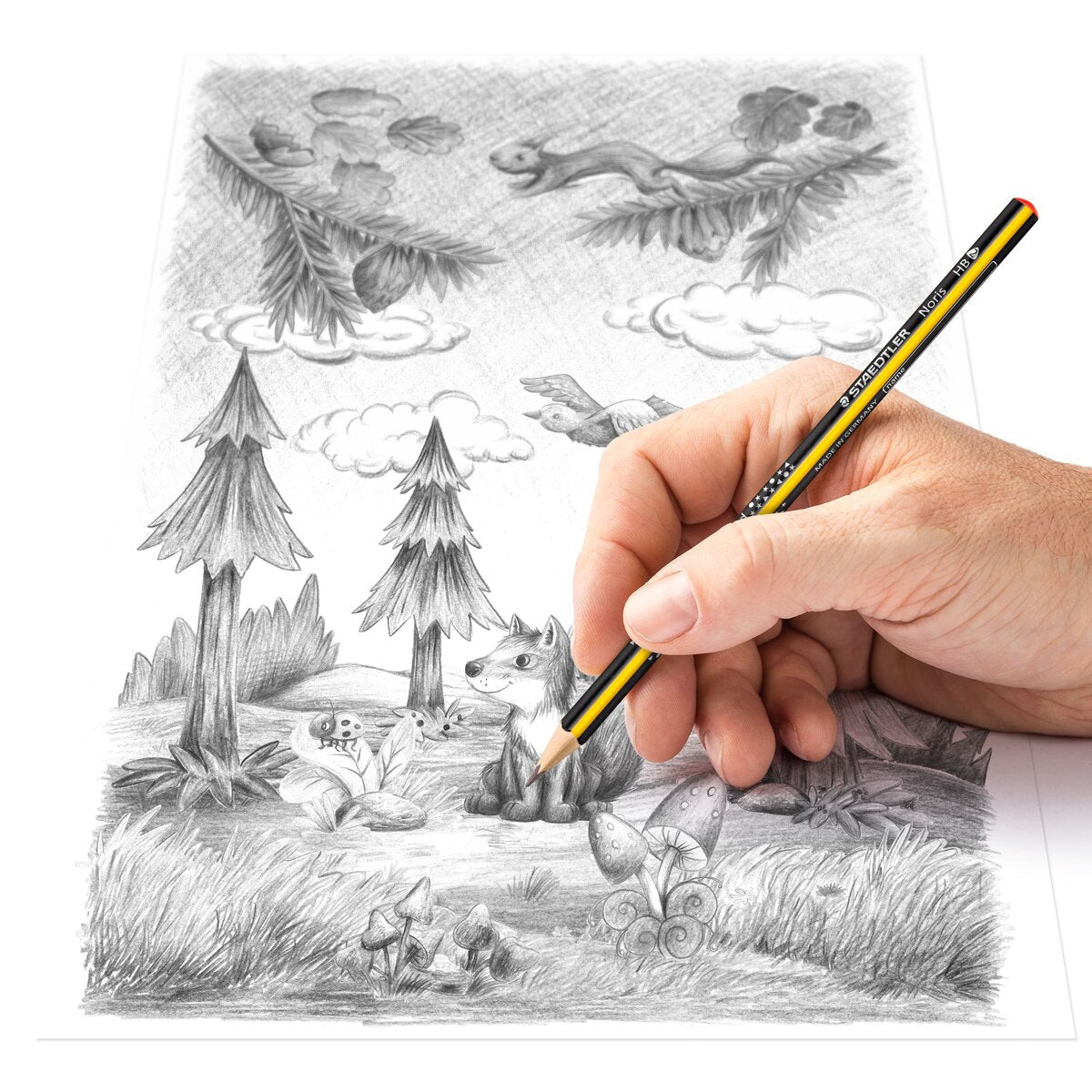 STAEDTLER® Noris® 183 Bleistift HB 100% PEFC 100% PEFC