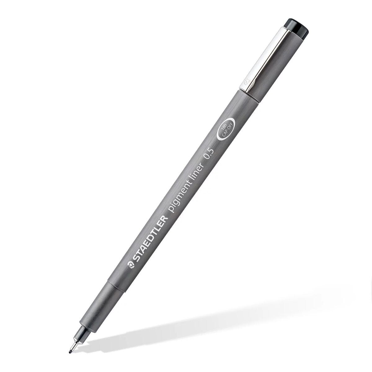 STAEDTLER® pigment liner Fineliner schwarz 3er Packung