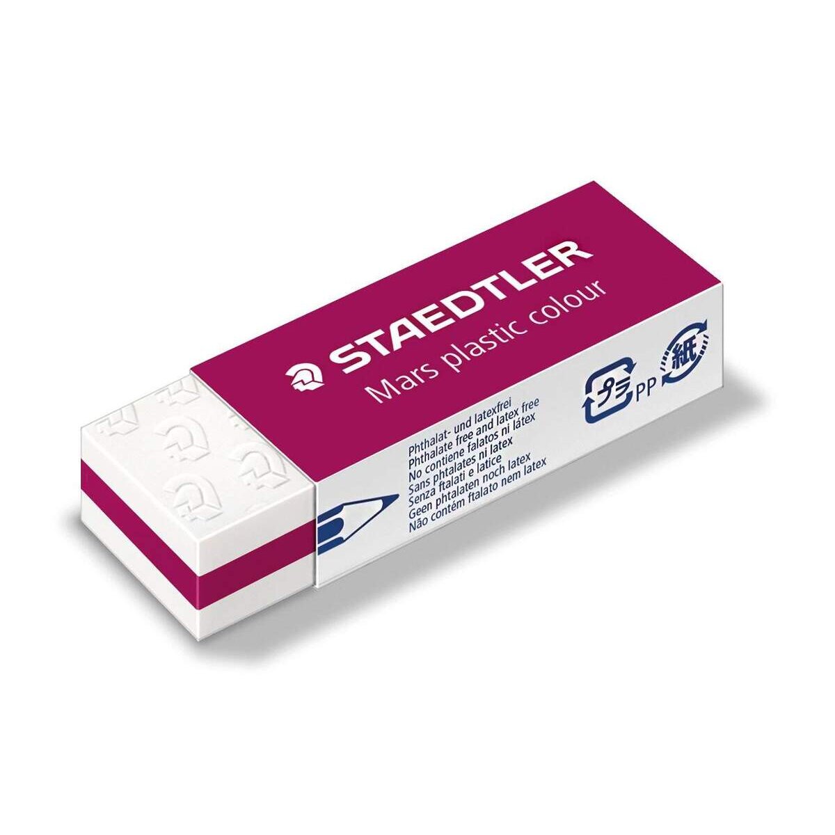 STAEDTLER® Radierer Mars® plastic colour rotlila