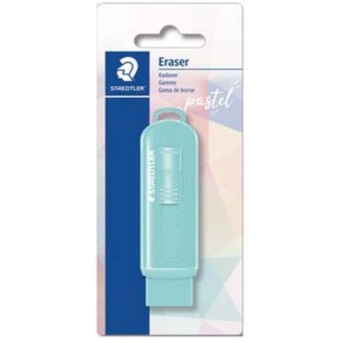 STAEDTLER® Radierer Pastel mit Schiebehülle, 1 Stück, sortiert
