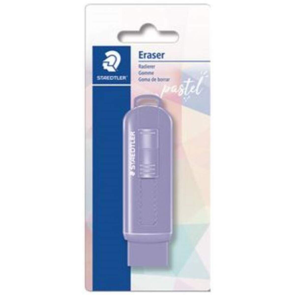 STAEDTLER® Radierer Pastel mit Schiebehülle, 1 Stück, sortiert