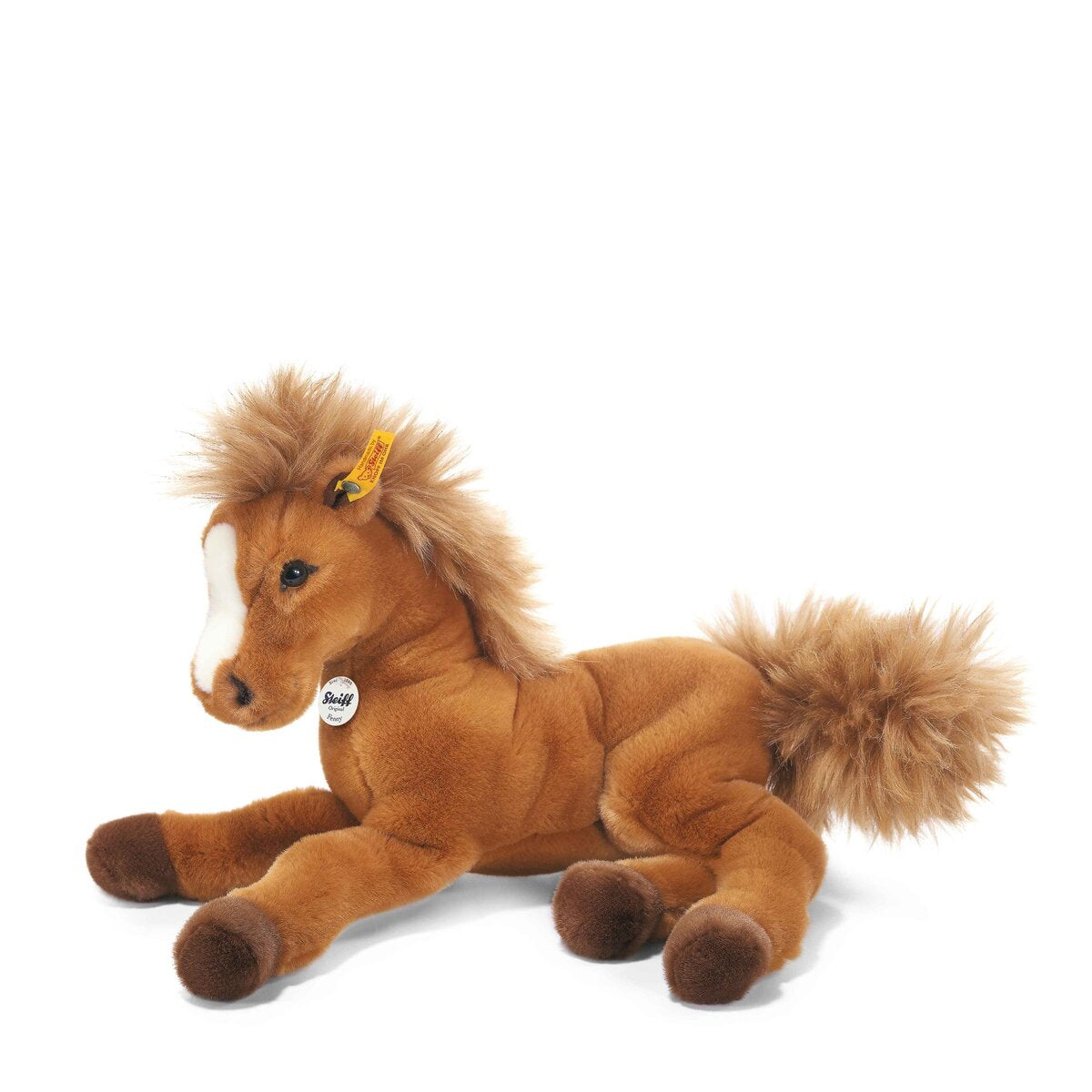 Steiff Fenny Schlenker-Holsteiner hellbraun, 35 cm