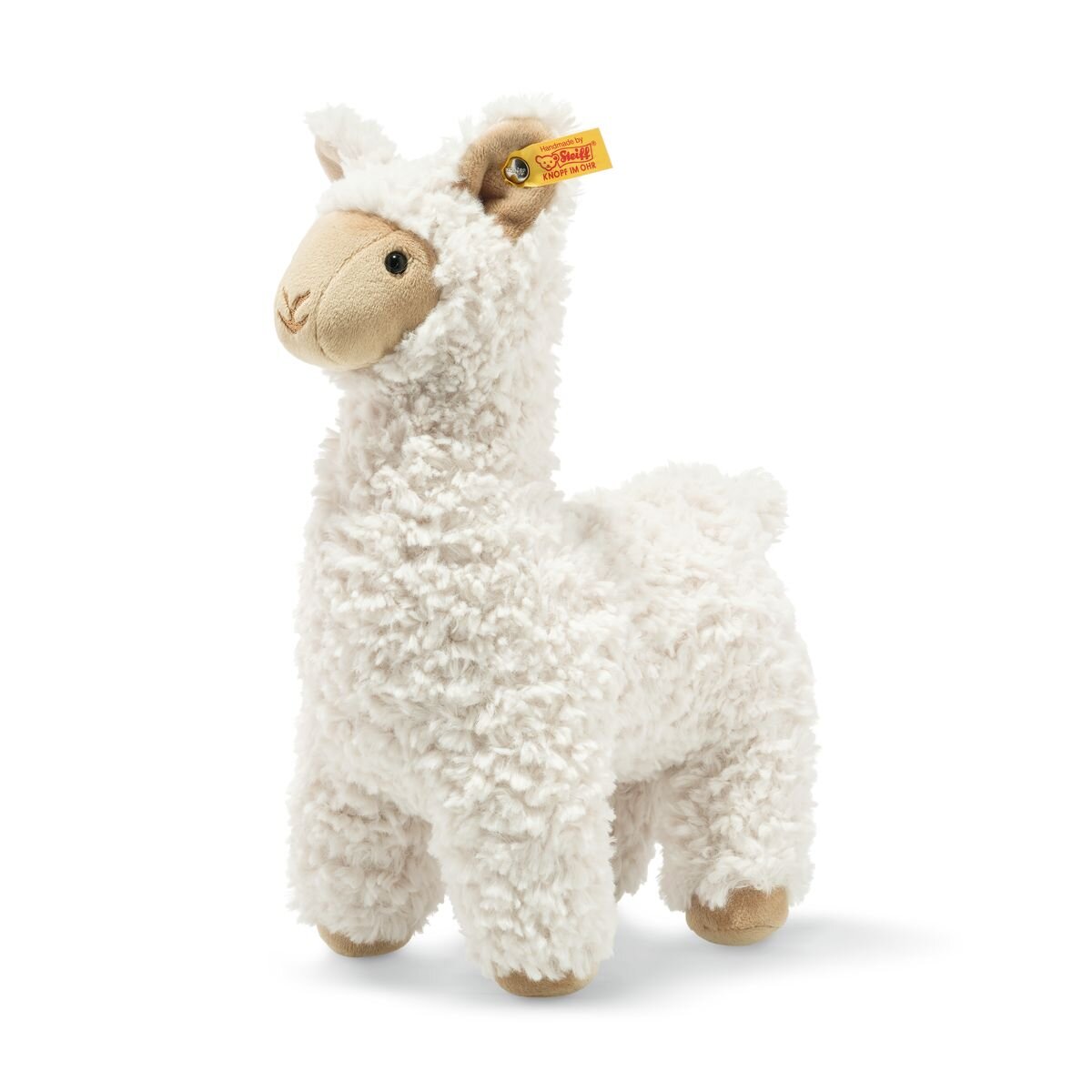 Steiff Leandro Lama creme stehend, 29 cm