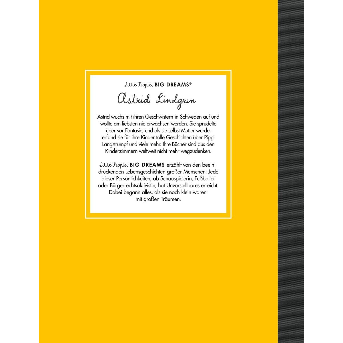 Suhrkamp Verlag Little People, Big Dreams - Astrid Lindgren