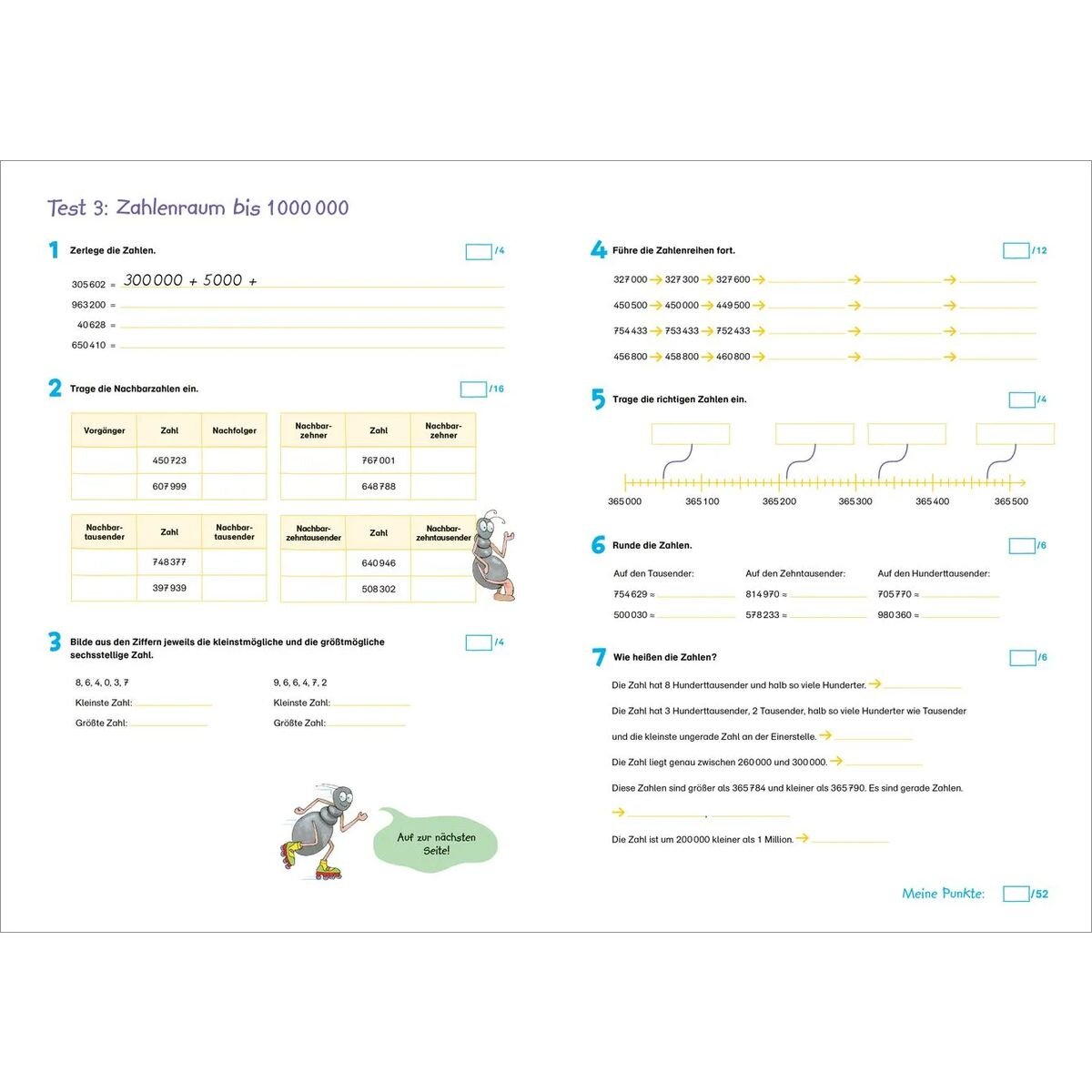 Tessloff Fit für Mathe 4. Klasse. Mein Testheft