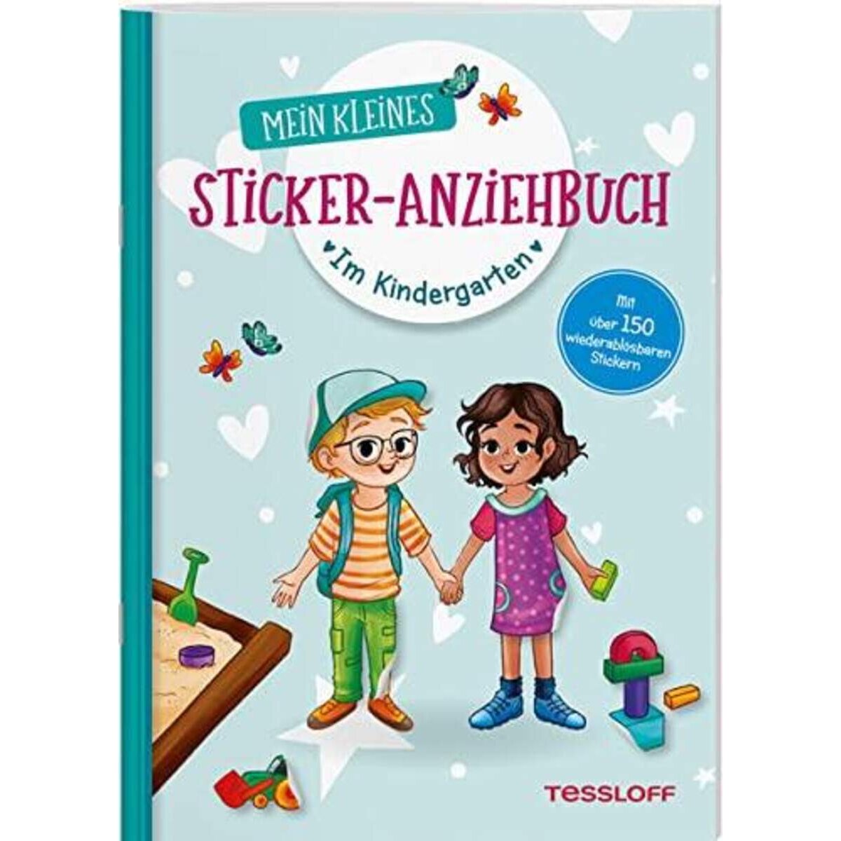 Tessloff Mein kleines Sticker-Anziehbuch. Im Kindergarten