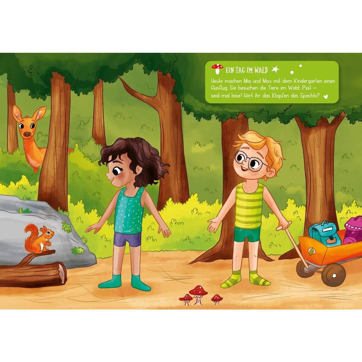 Tessloff Mein kleines Sticker-Anziehbuch. Im Kindergarten