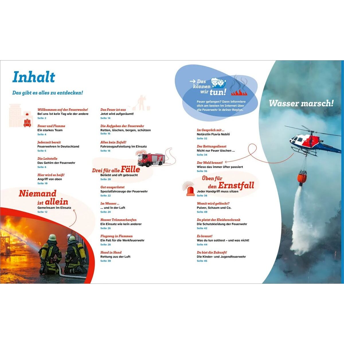 Tessloff WAS IST WAS Feuerwehr. Mit vollem Einsatz