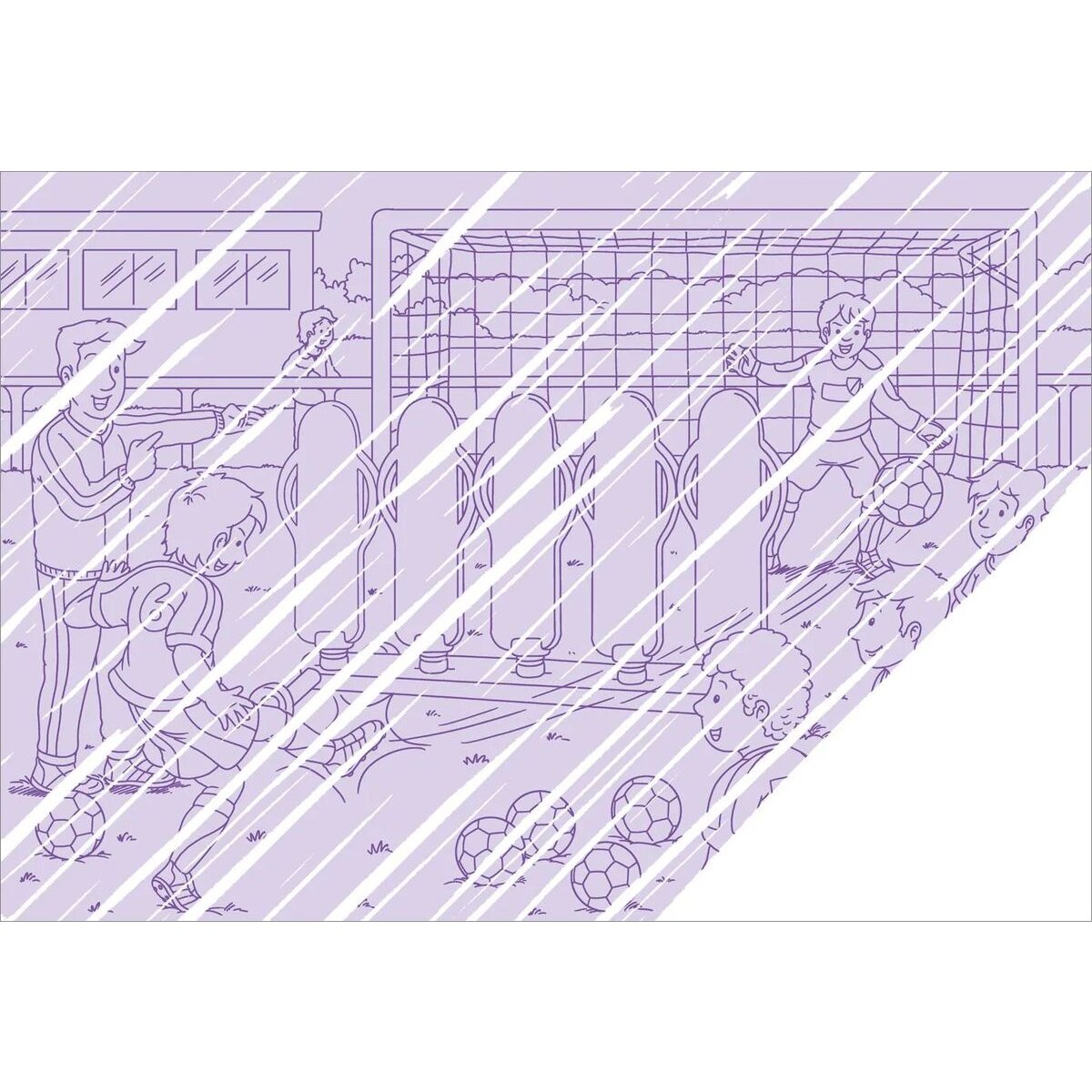Tessloff Zaubermalbuch. Fußball