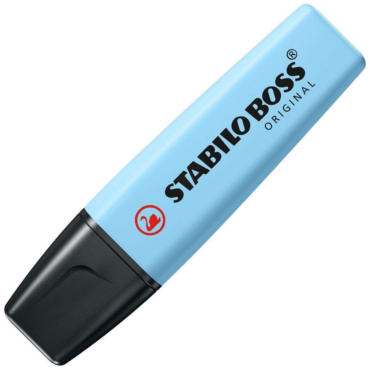 Textmarker - STABILO BOSS ORIGINAL Pastel - Einzelstift - himmlisches Blau