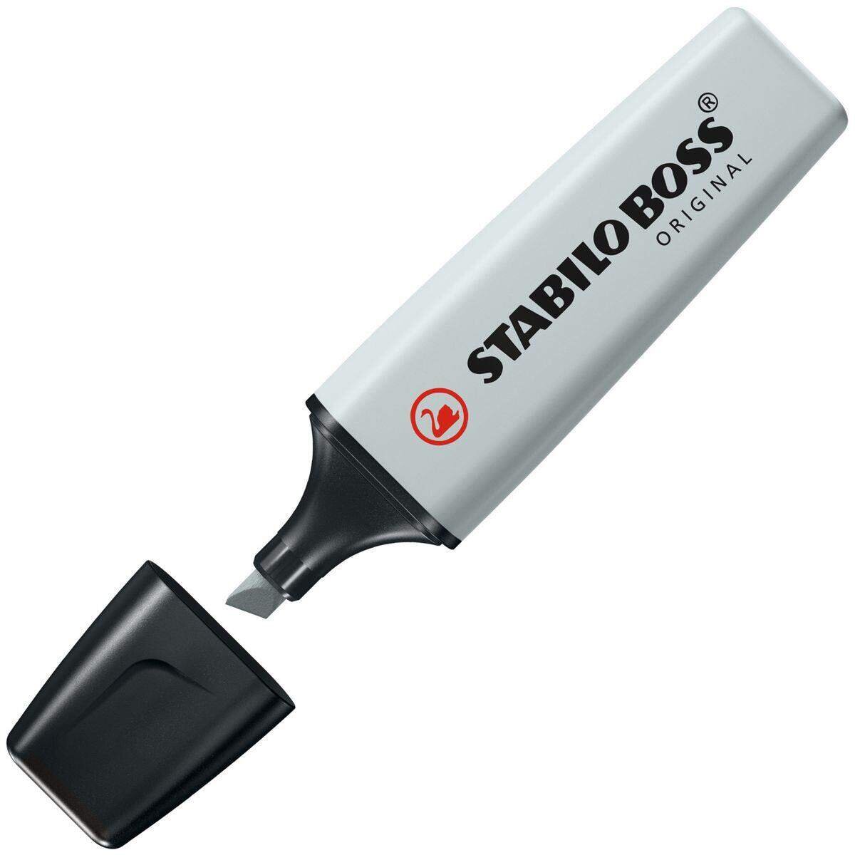 Textmarker - STABILO BOSS ORIGINAL Pastel - Einzelstift - seidengrau
