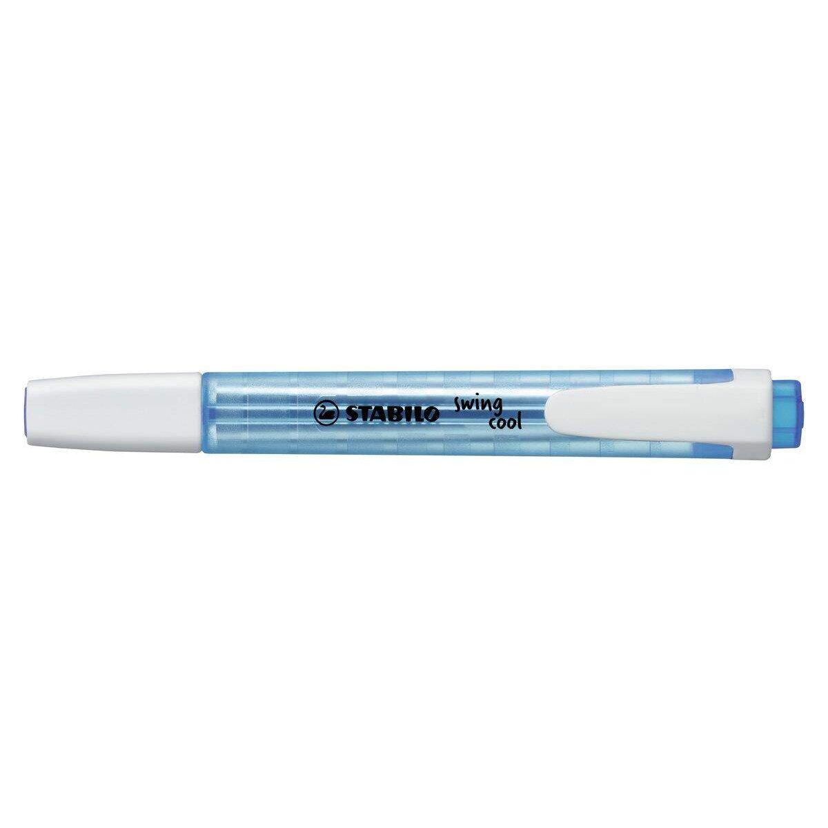 Textmarker - STABILO swing cool - Einzelstift - blau