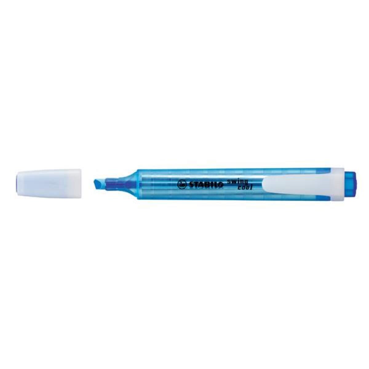 Textmarker - STABILO swing cool - Einzelstift - blau