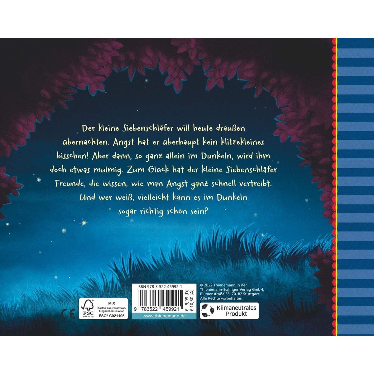 Thienemann Der kleine Siebenschläfer: Die Geschichte vom kleinen Siebenschläfer
