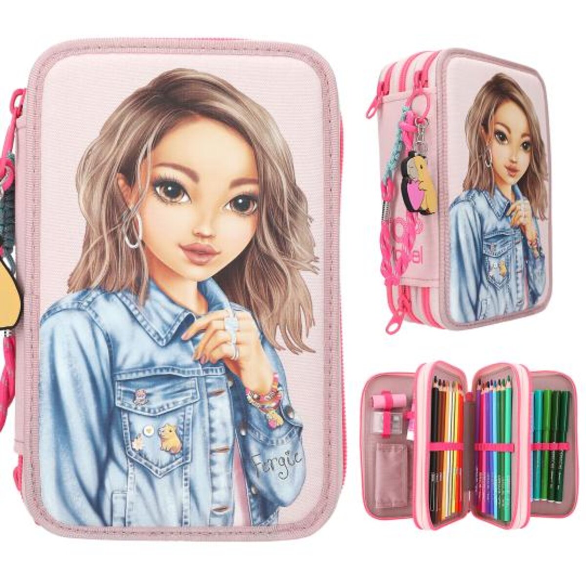 Depesche TOPModel 3 Fach Federtasche Capybara