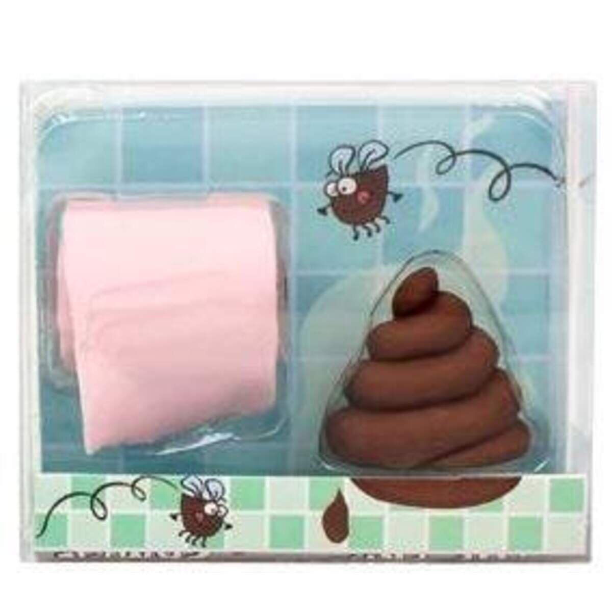 Trendhaus Radiergummi Stilles Örtchen, sortiert