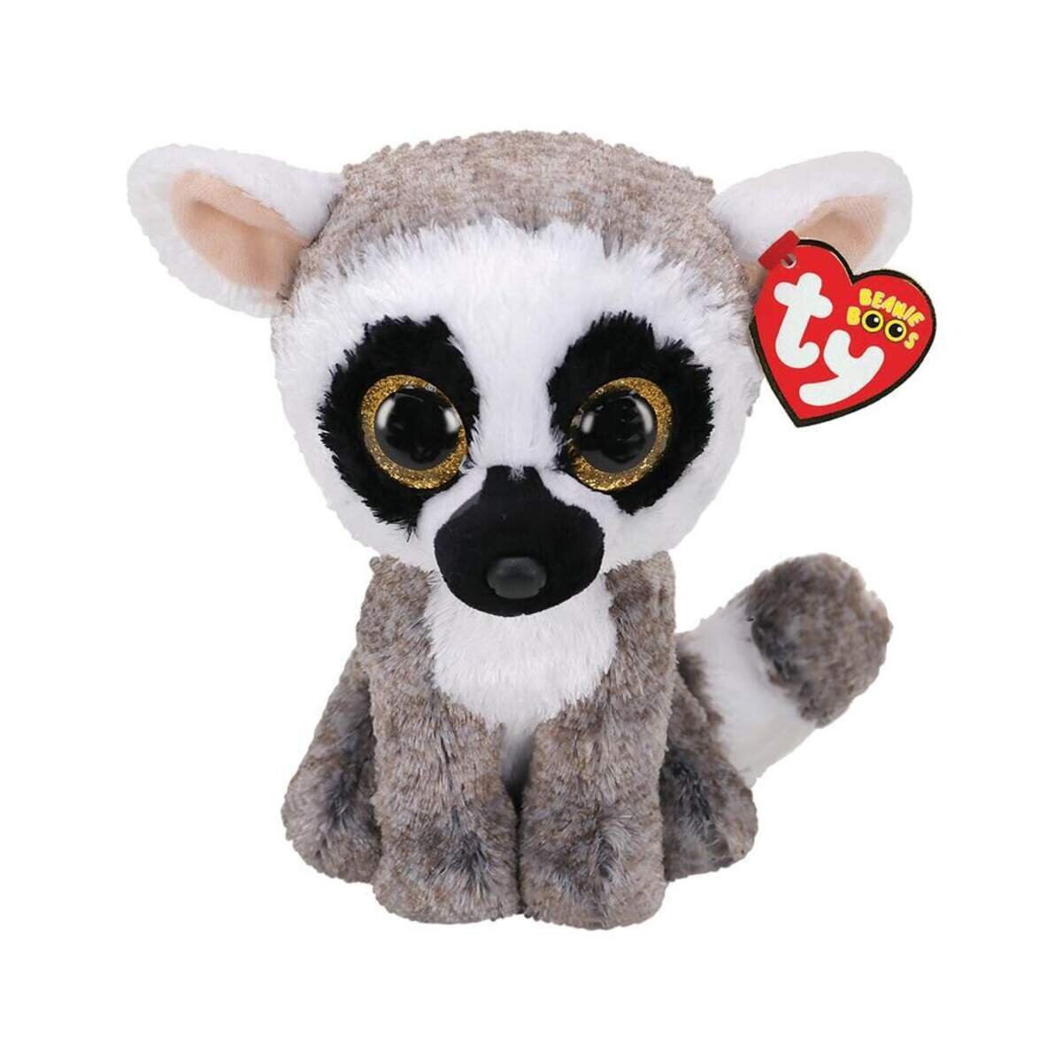 ty Beanie Boos Lemur Linus, 15cm