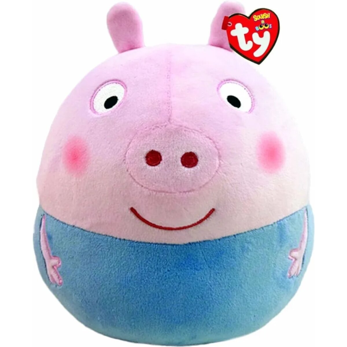 Ty Squishy Beanie George Pig