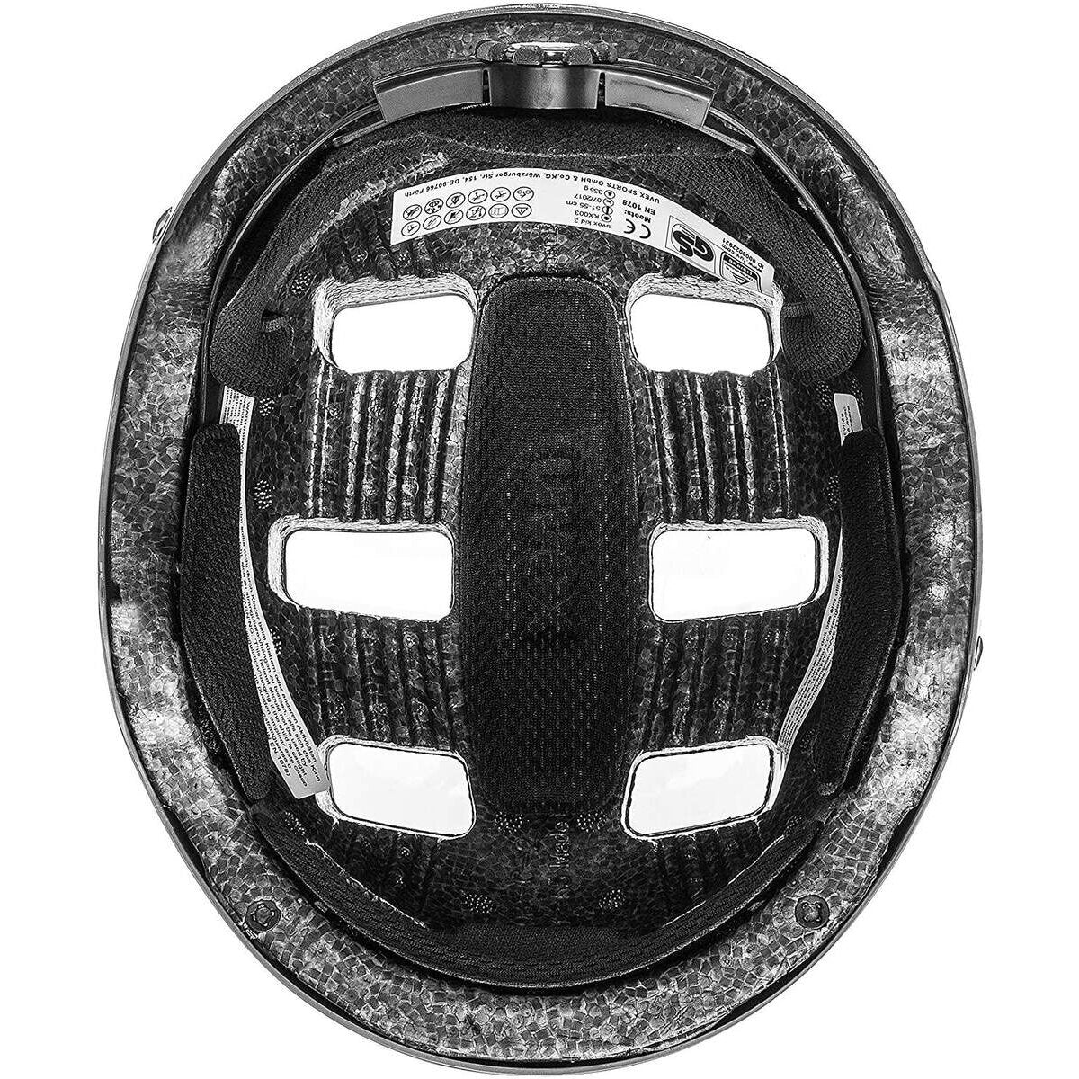 Uvex Unisex Jugend, kid 3 Fahrradhelm, Größe 51 - 55 cm