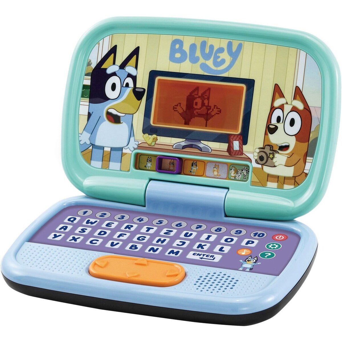 VTech Bluey Lernlaptop 10 spannende Spiele mit Figuren aus der Blueys Welt