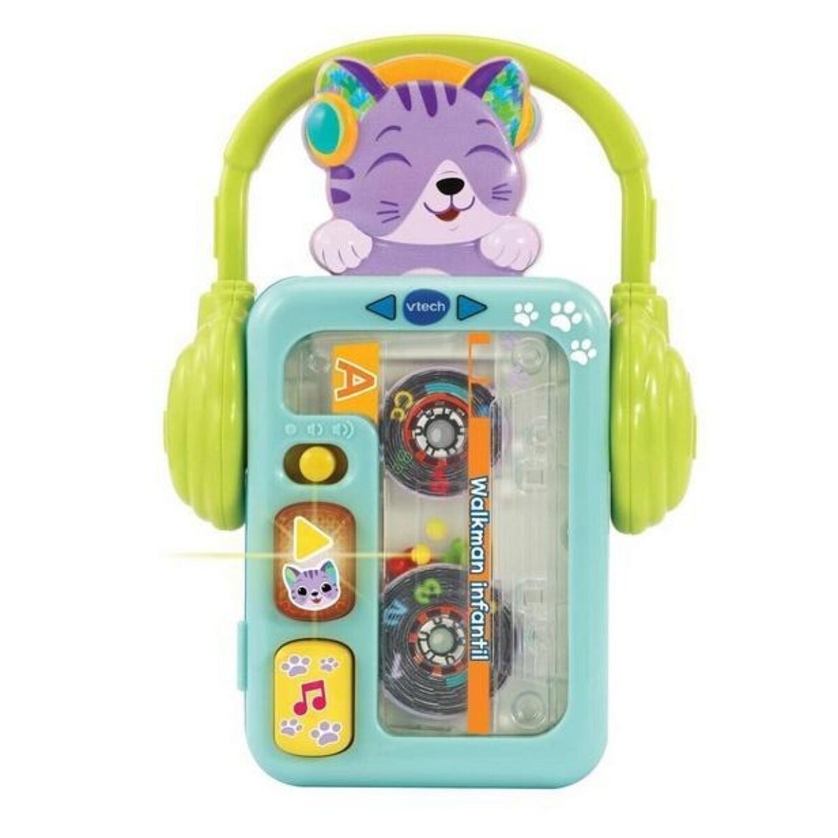 VTech Musikspaß Kassettenspieler Walkman Infantil batteriebetrieben