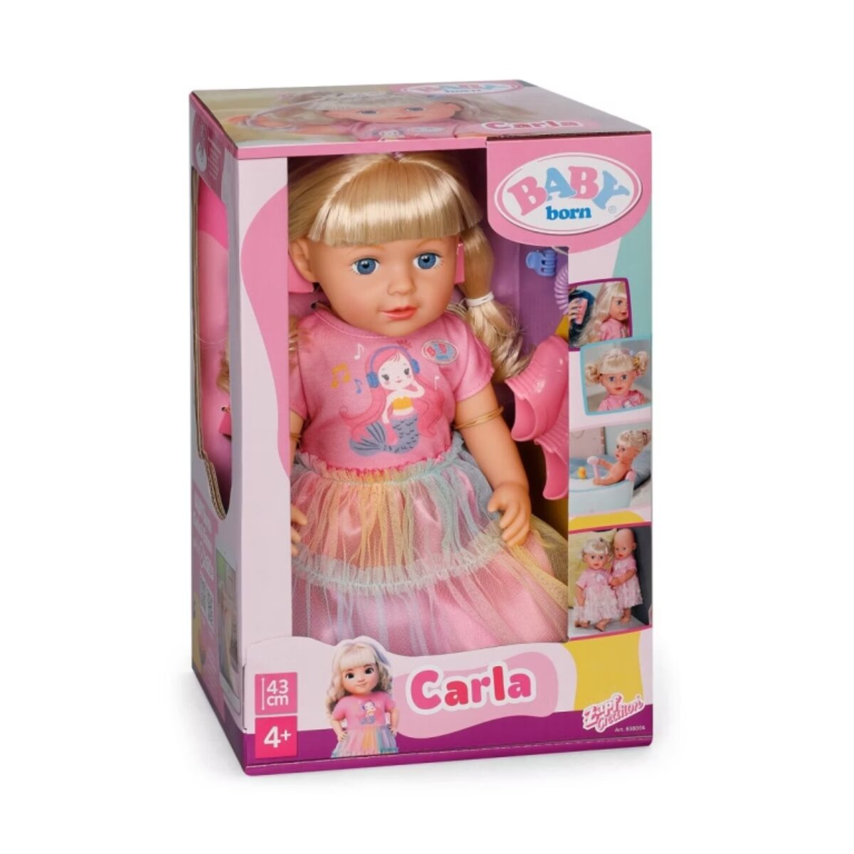 Zapf Baby Born carla 43 cm