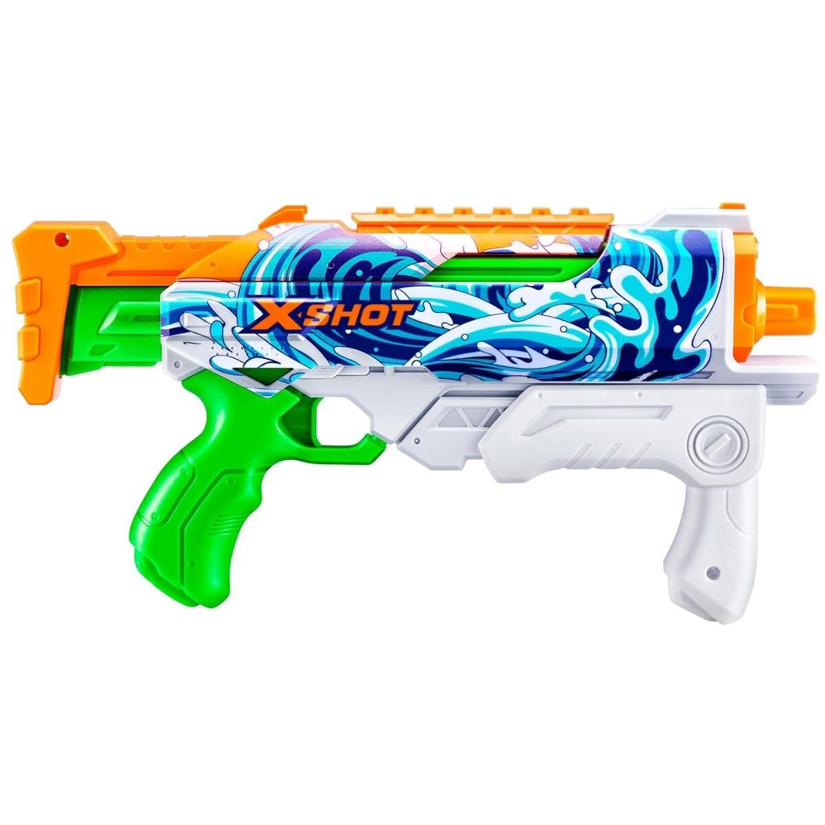 Zuru X-Shot Skins Wasserpistole Hyperload Fast Fill, 1 Stück, 3-fach sortiert