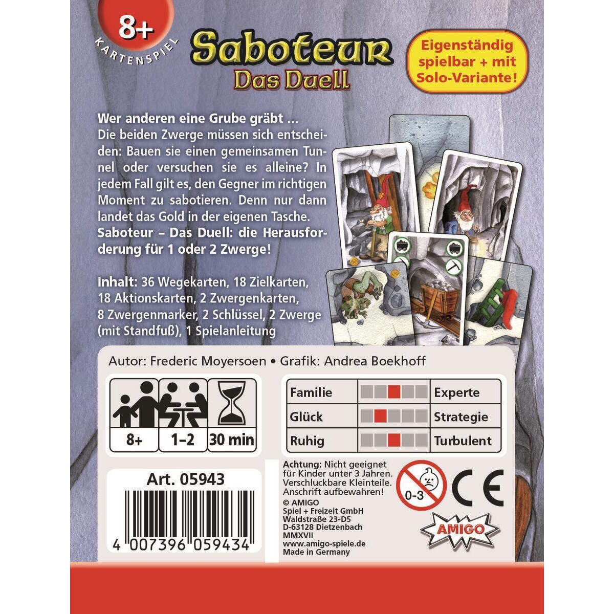 AMIGO Saboteur Das Duell