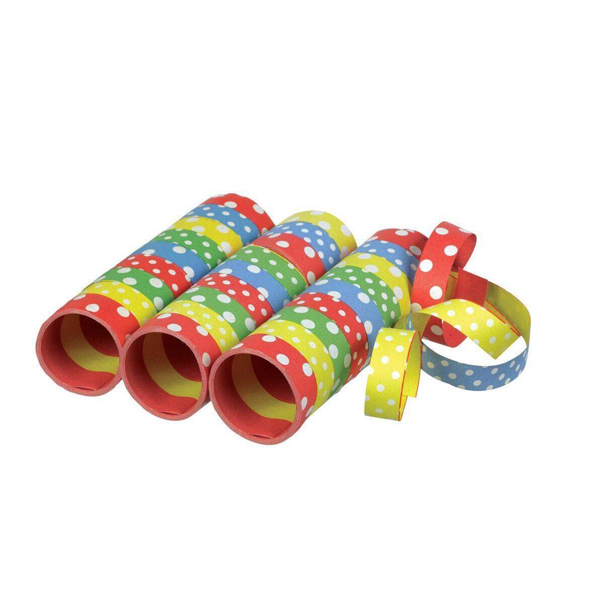 amscan 3 Luftschlangen Punkte