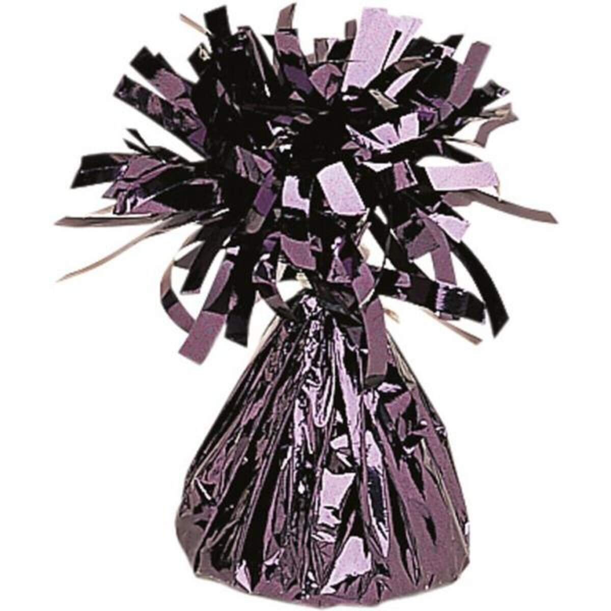 amscan Ballongewicht lila-schwarz 170 g