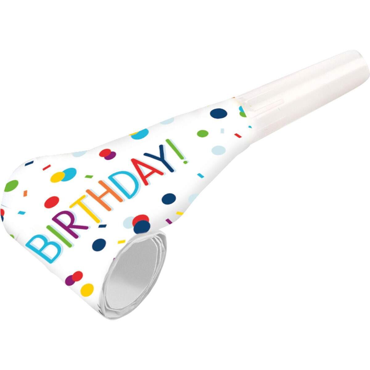 amscan Luftrüssel Konfetti Happy Birthday 8er Set, 30 mm