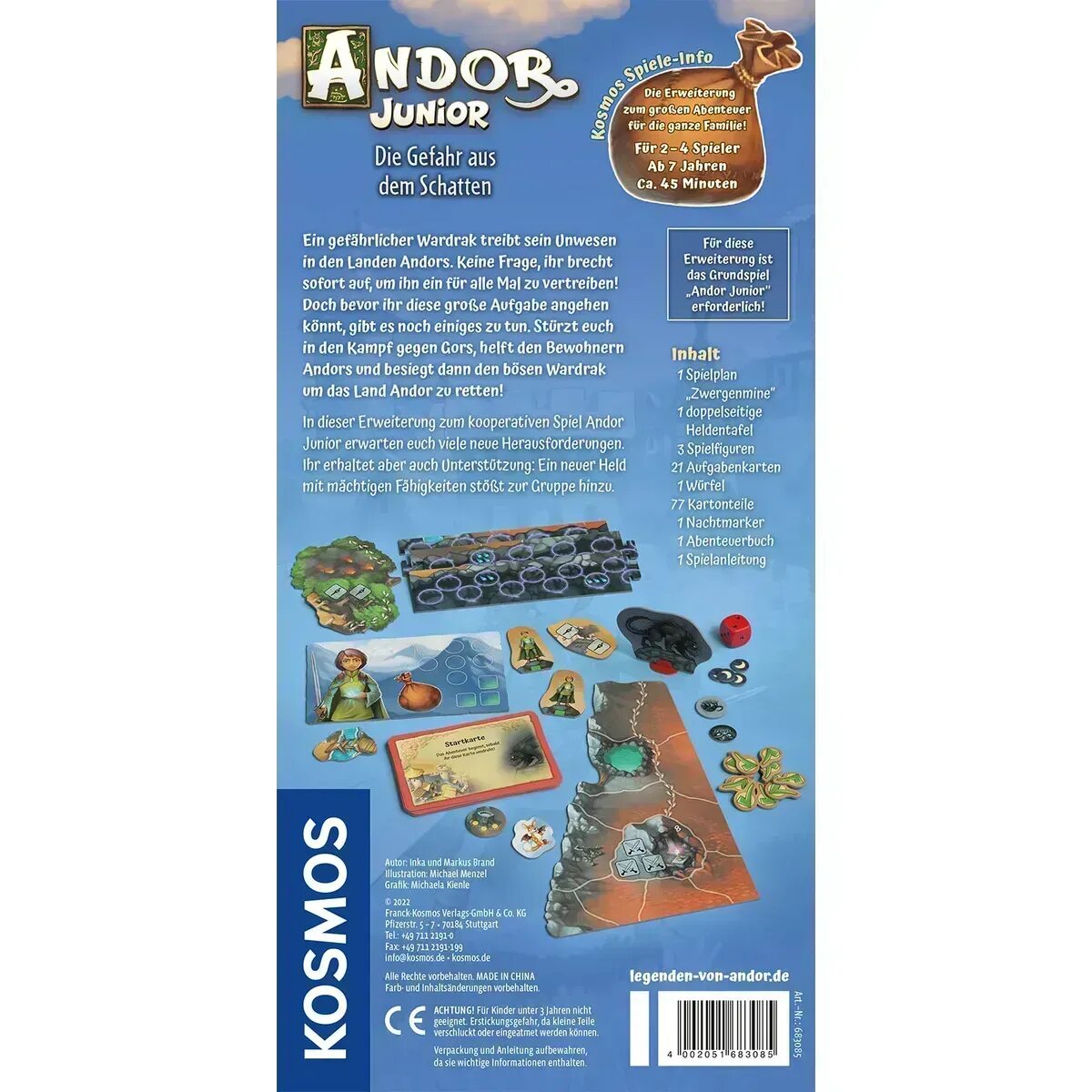 KOSMOS Andor Junior - Erweiterung
