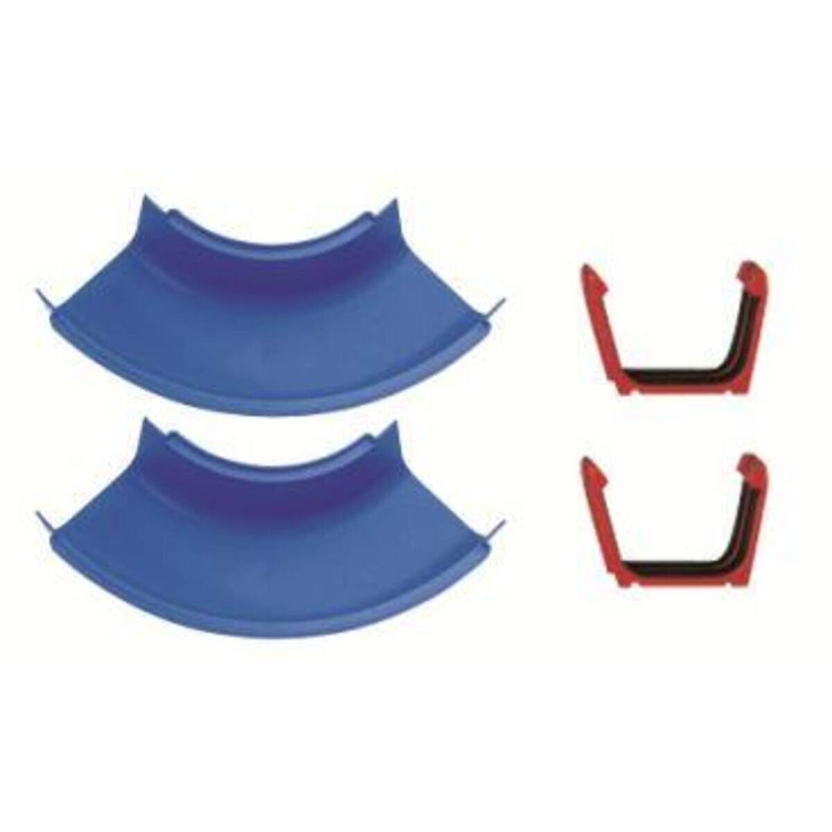 Aquaplay Erweiterungsset mit 2 Kurven und 2 Kupplungen