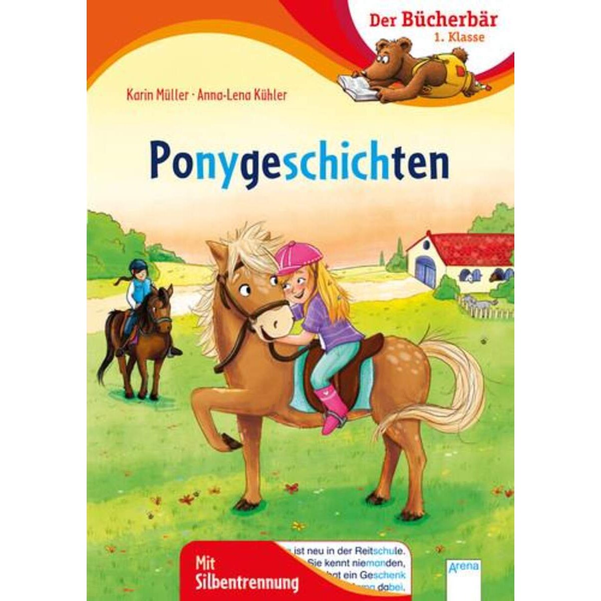 Arena Der Bücherbär 1. Klasse - Ponygeschichten