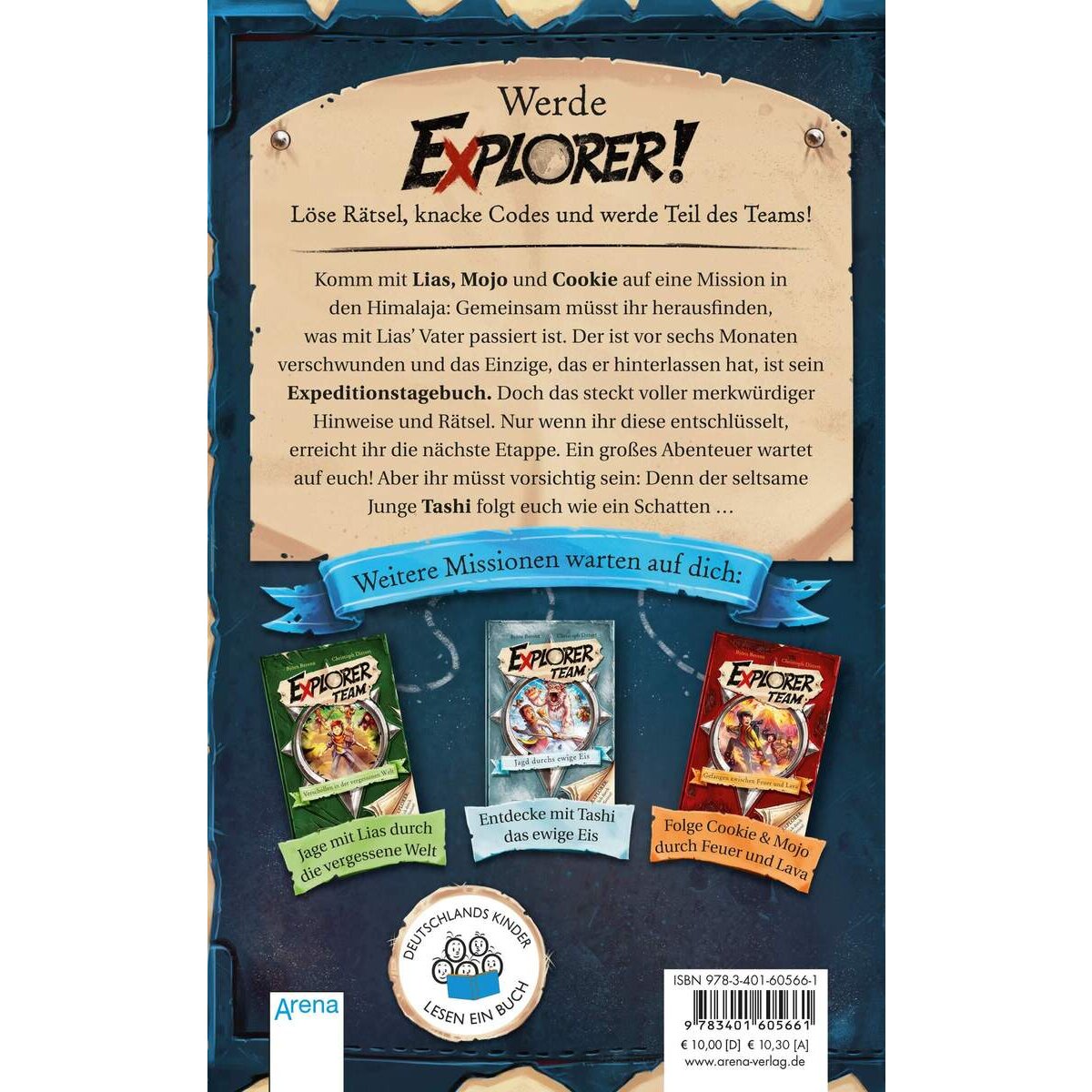 Arena Explorer Team - Das Abenteuer beginnt!