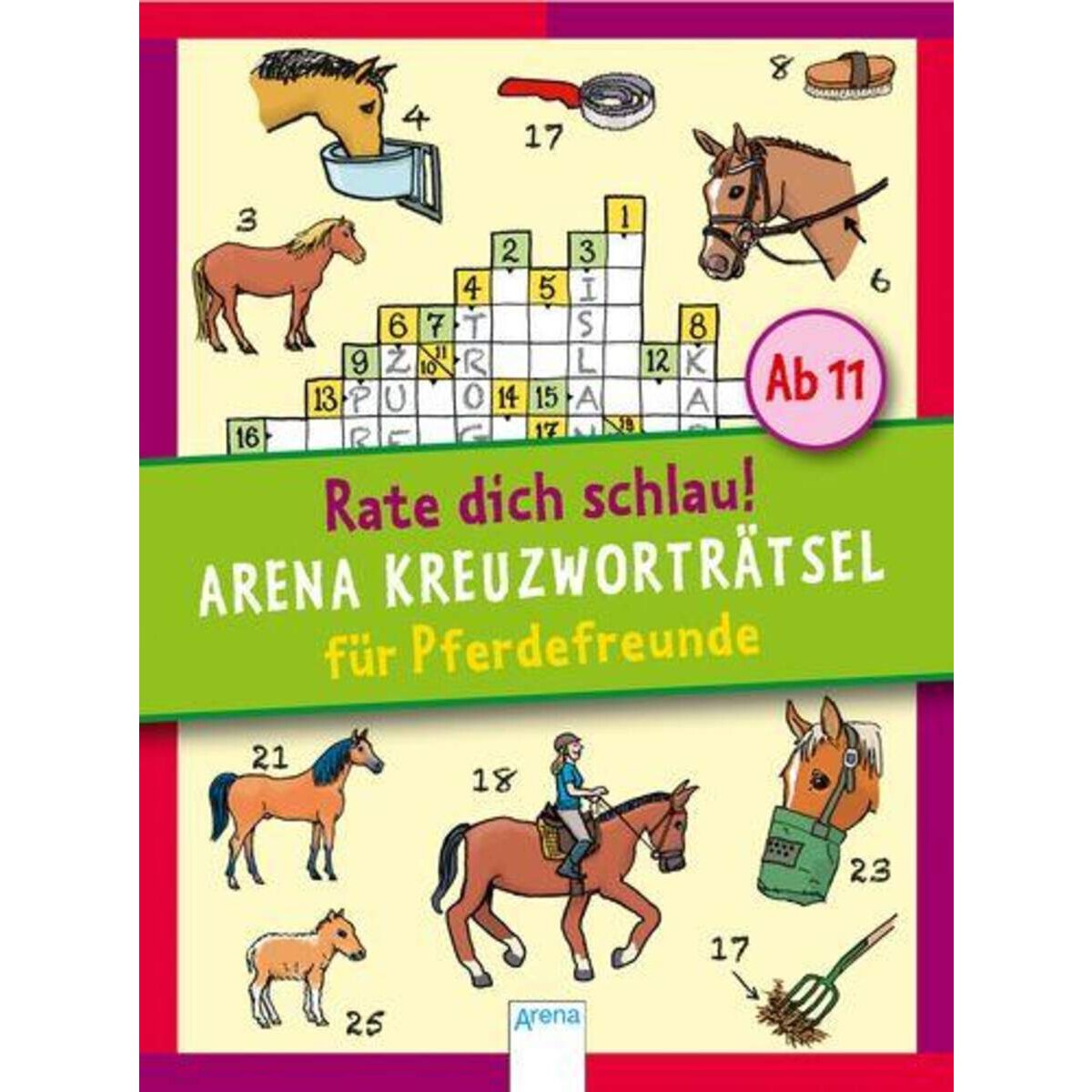 Arena Kreuzworträtsel für Pferdefreunde