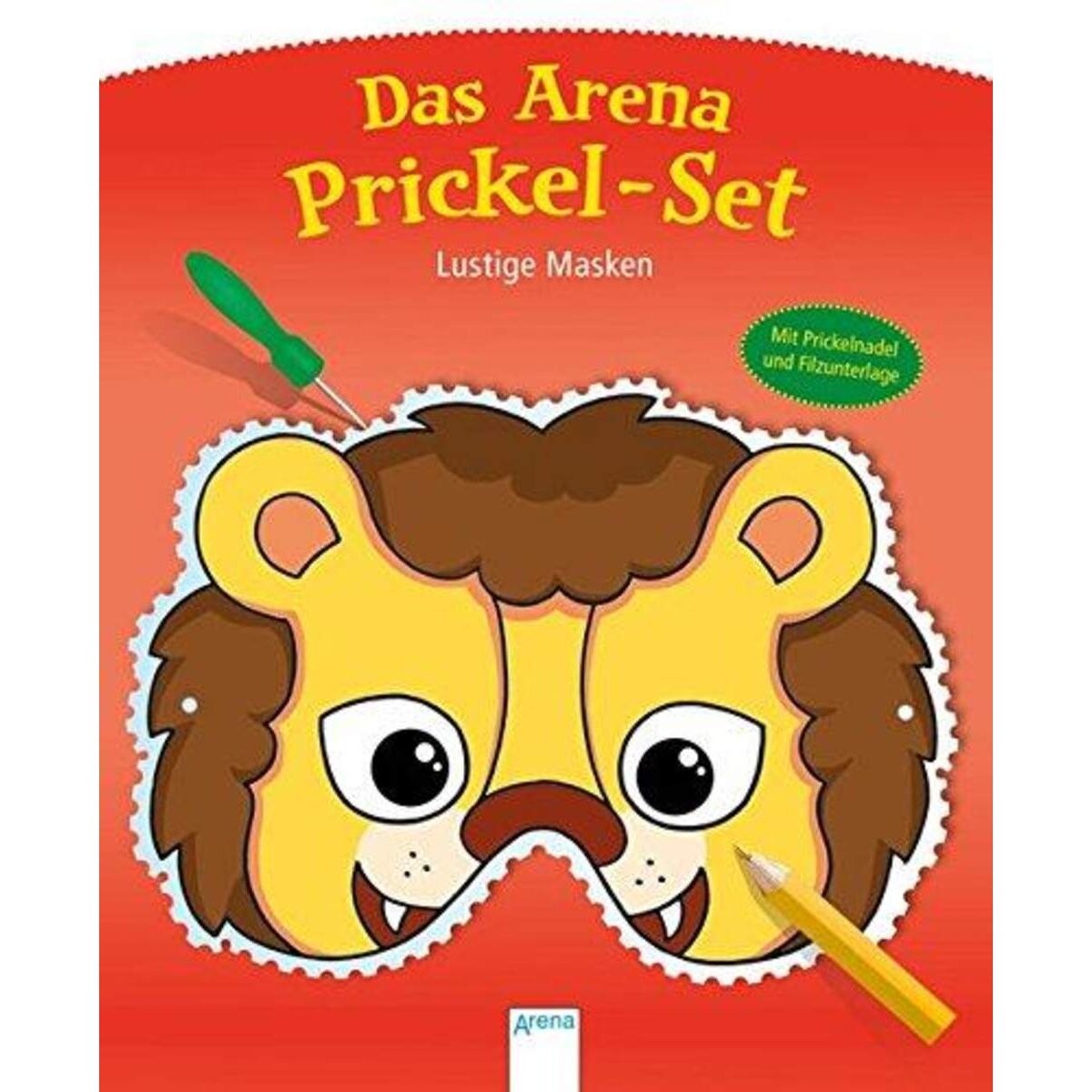 Arena Lustige Masken: Das Arena Prickel-Set