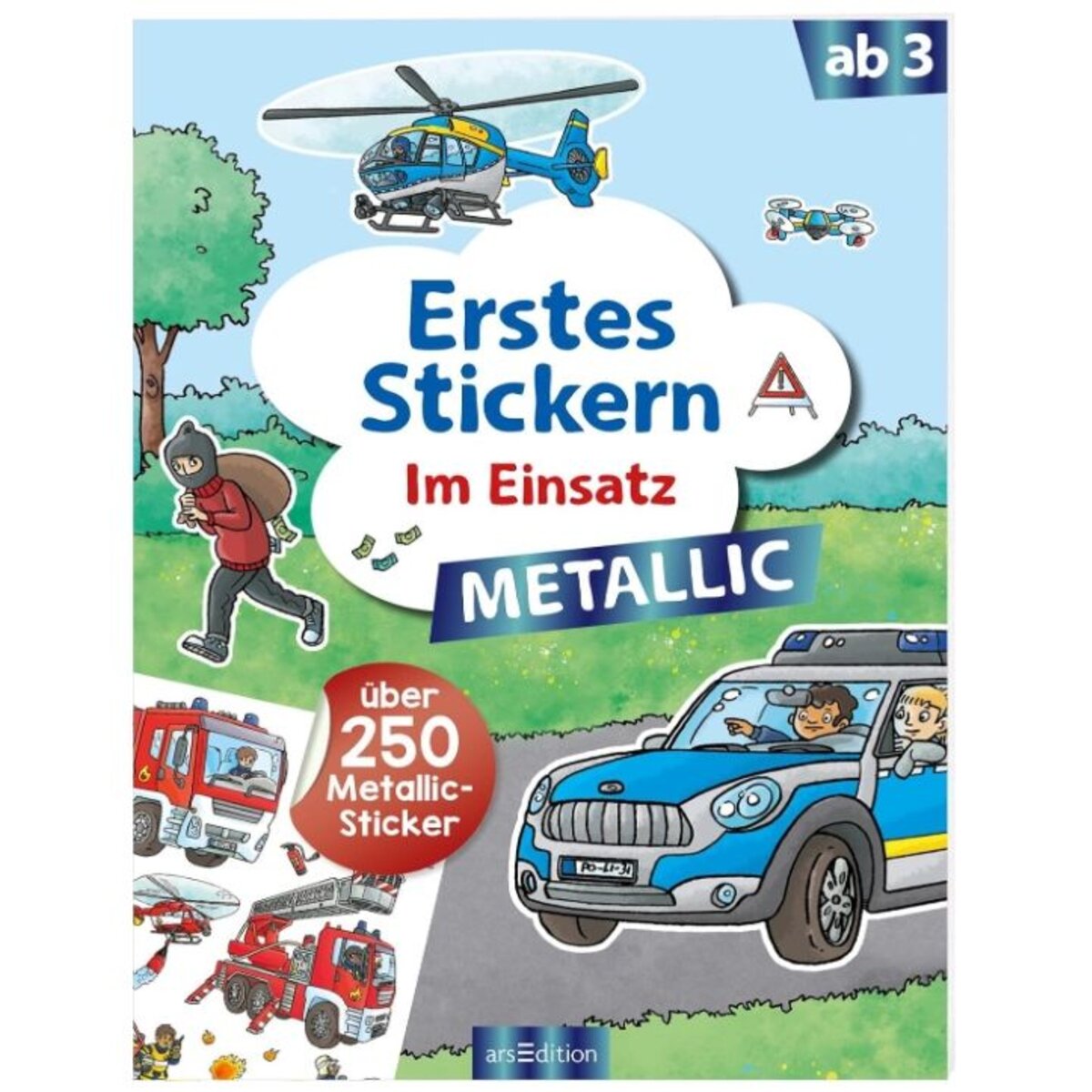 ars Edition Erstes Stickern Metallic – Im Einsatz