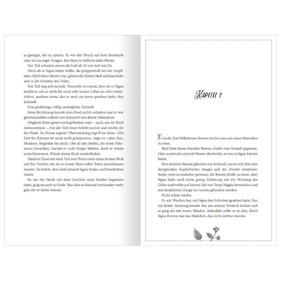 ars Edition Belladonna – Die Berührung des Todes