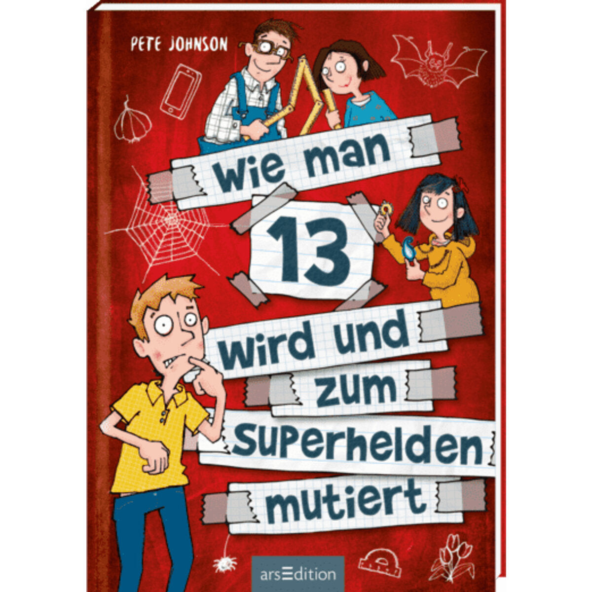 ars Edition Buch Wie man 13 wird und zum Superhelden mutiert