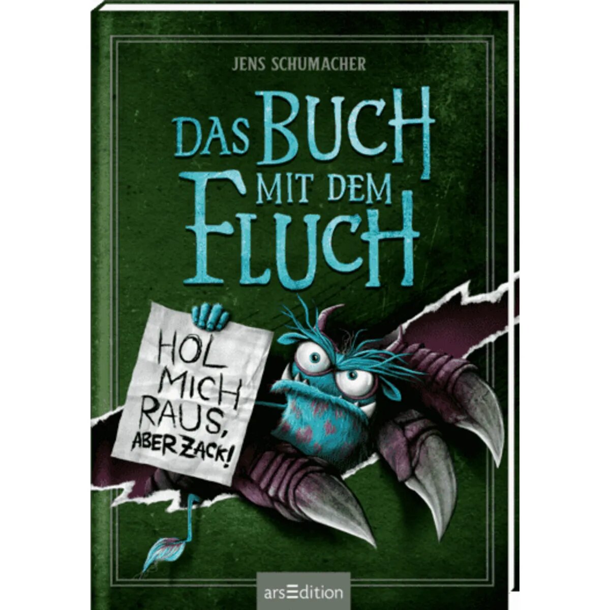 ars Edition Das Buch mit dem Fluch – Hol mich raus, aber zack!