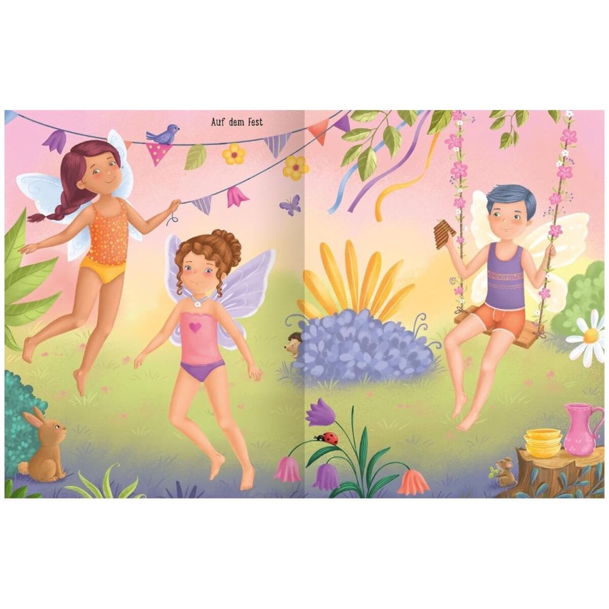 ars Edition Erstes Stickern Anziehpuppen – Feen