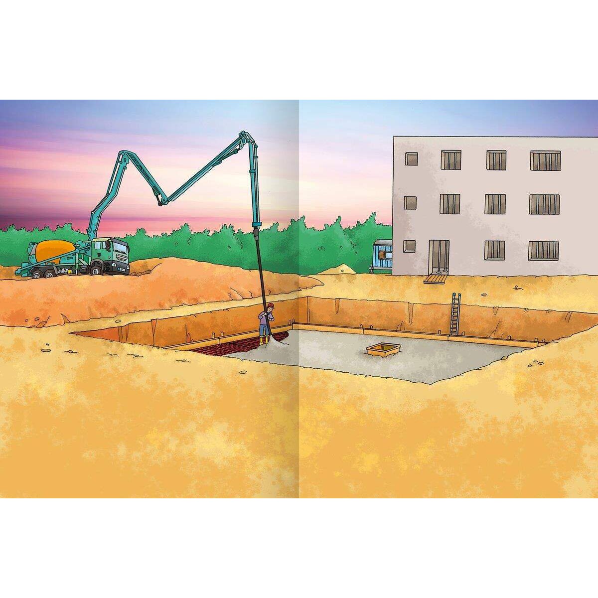 ars Edition Erstes Stickern Baustelle über 200 Sticker