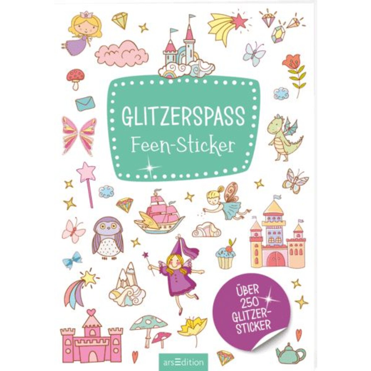 ars Edition Glitzerspaß – Feen-Sticker