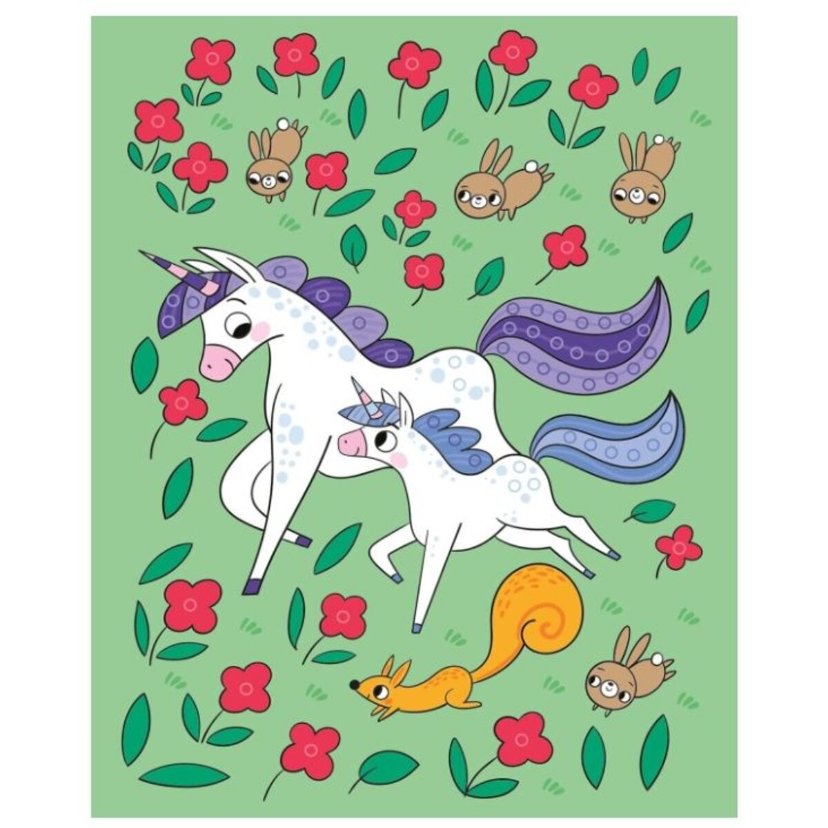 ars Edition Mein Diamant-Stickerheft - Einhörner