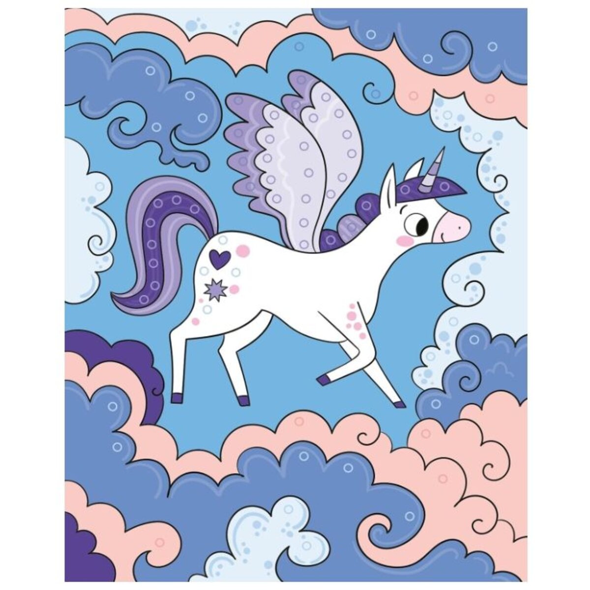ars Edition Mein Diamant-Stickerheft - Einhörner