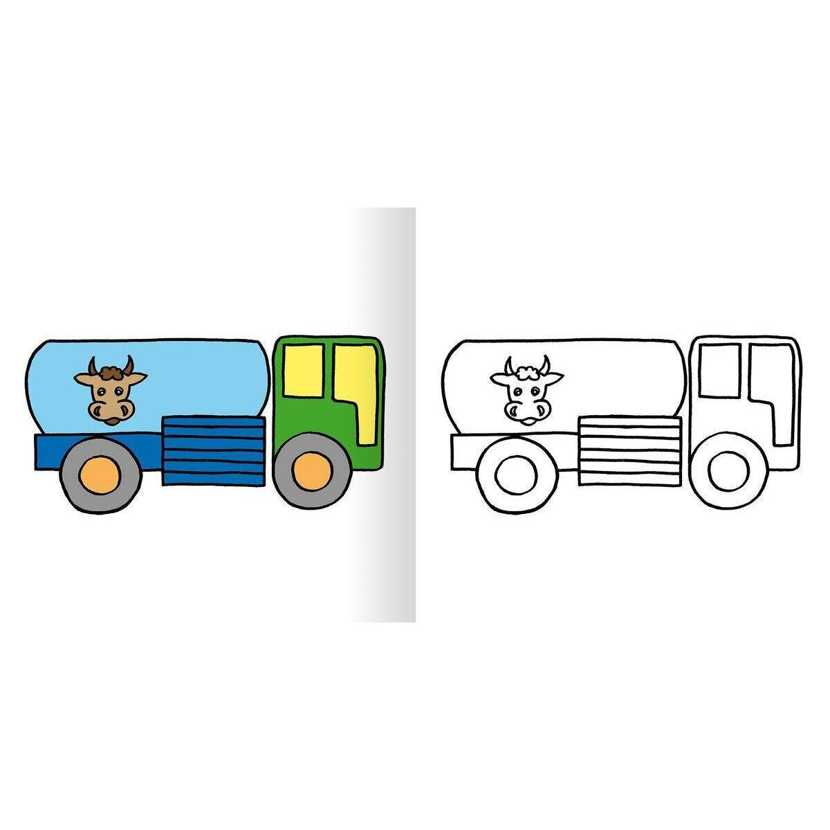 ars Edition Mein erstes Buntes Malbuch - Bauernhof