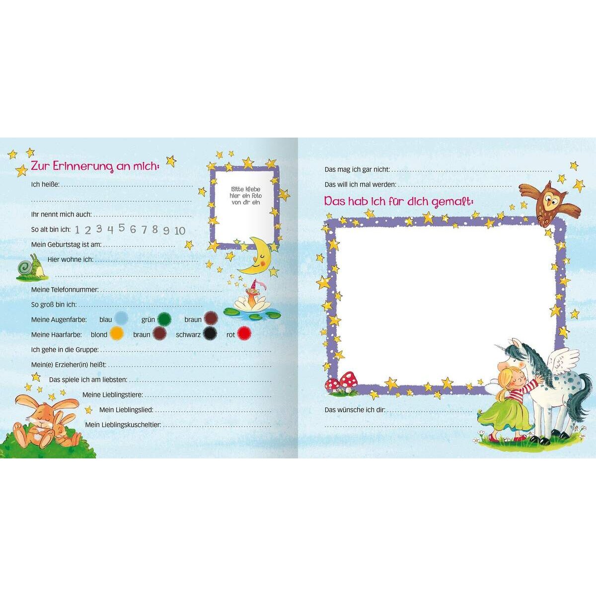 ars Edition Meine Kindergartenfreunde - Einhorn